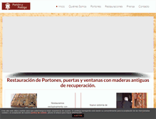 Tablet Screenshot of portonypostigo.com
